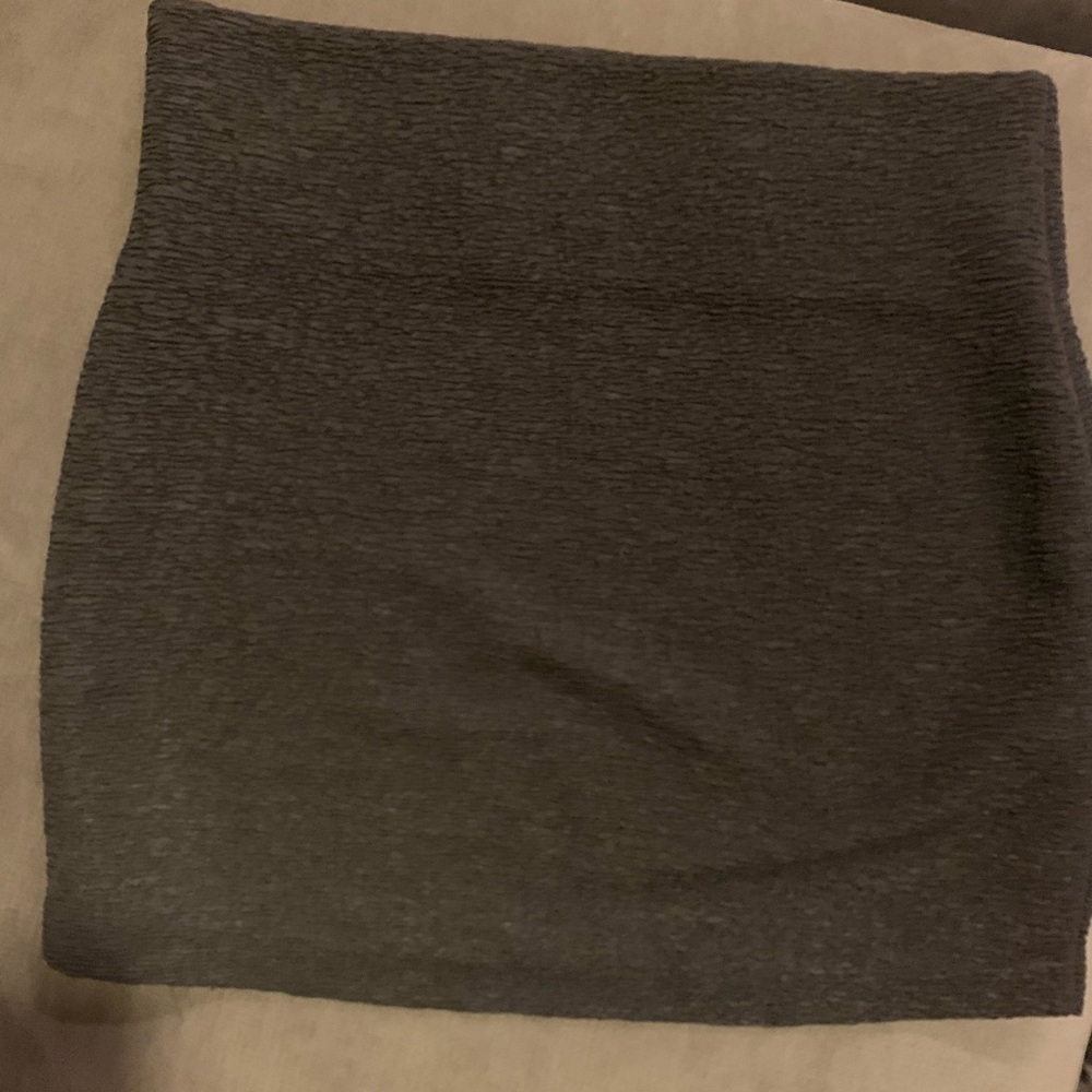 BCBG bodycon grey skirt